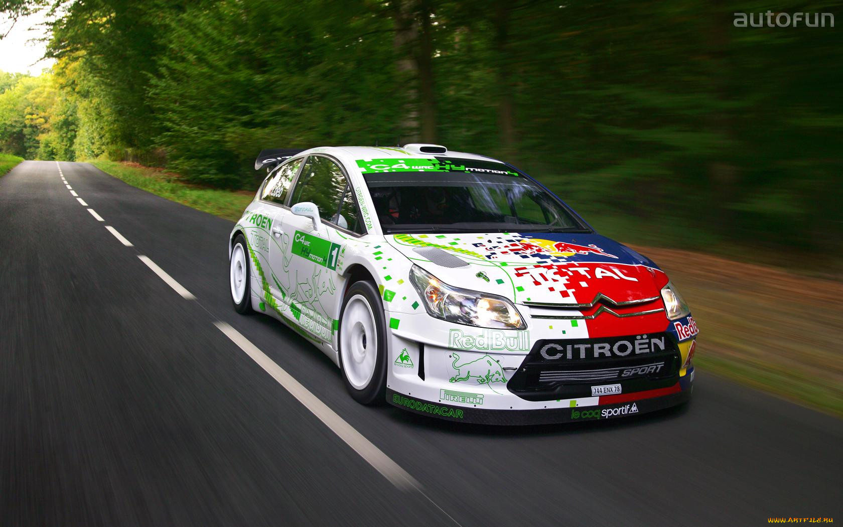 citroen, c4, wrc, hymotion, 